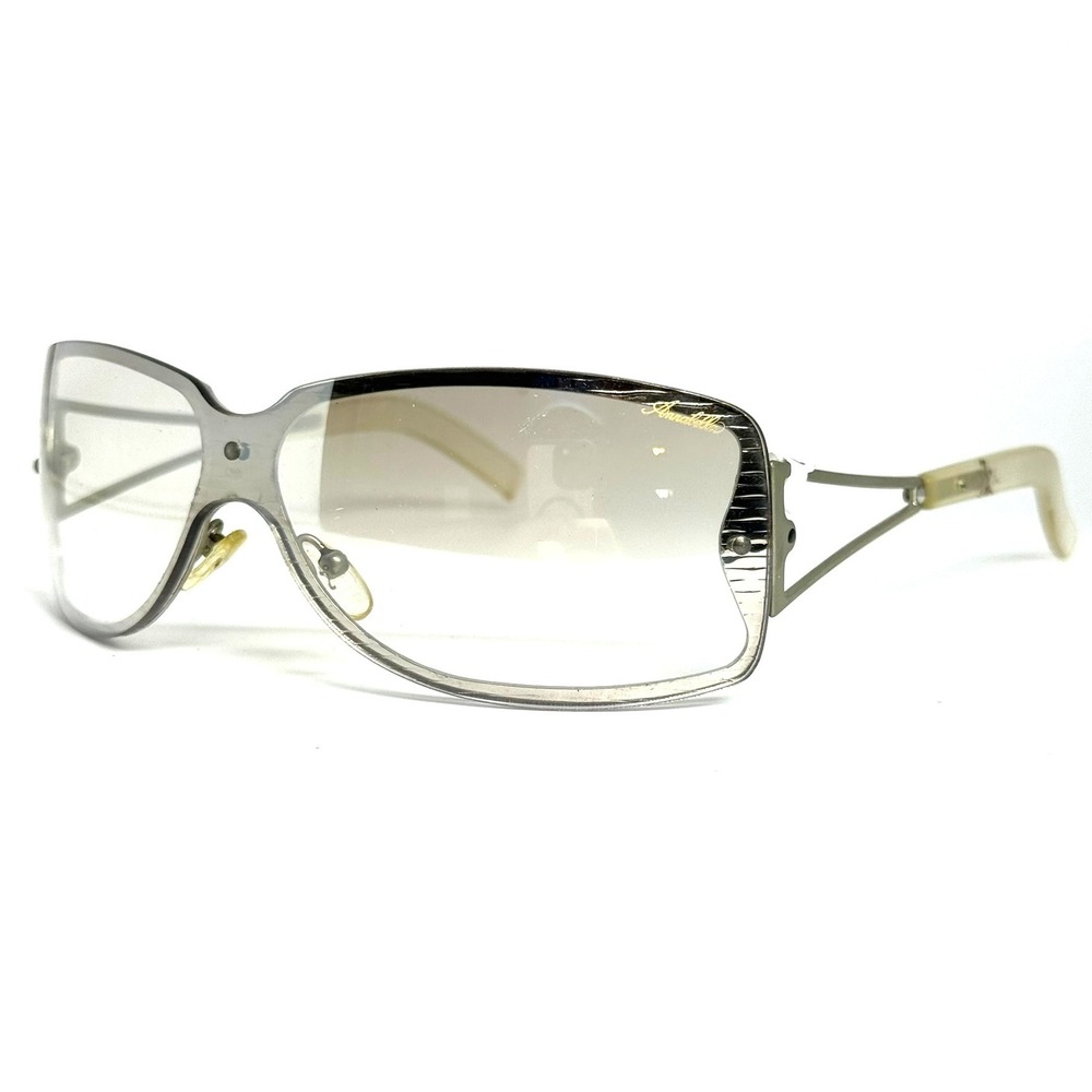 Annabella Silver Tone Rectangular Gradient Lens Sunglasses H9562